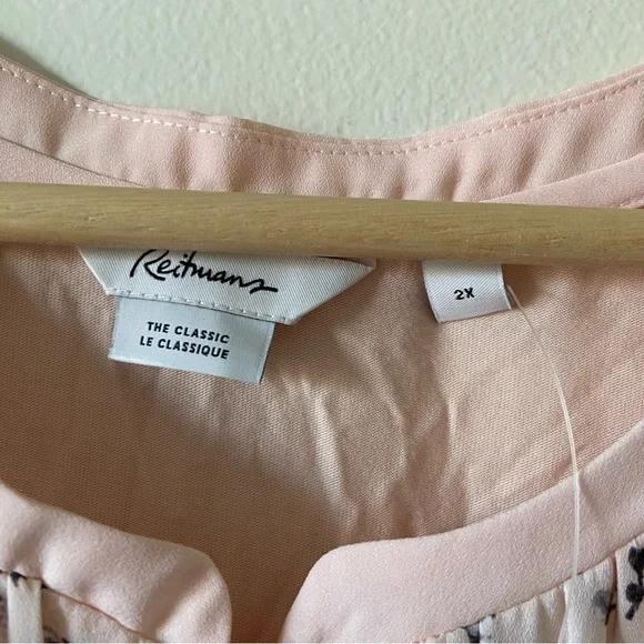 Reitman’s Pink Floral Tank - Picture 4 of 7